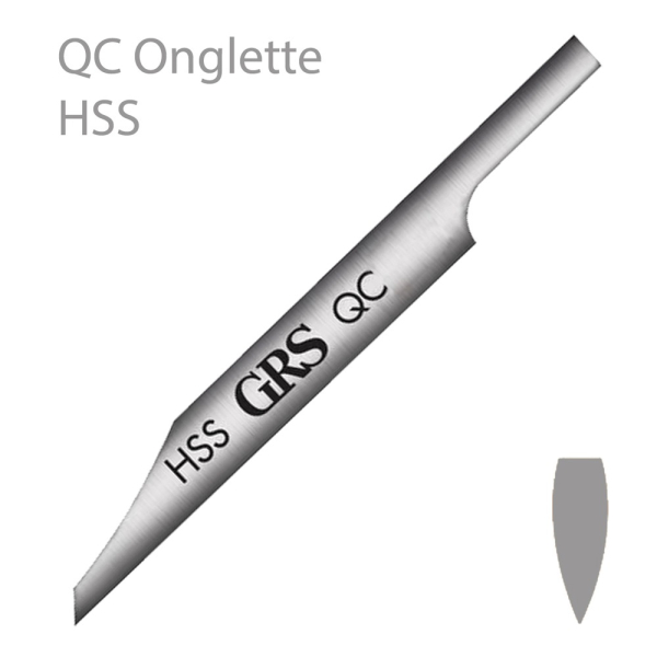 Quick Change (QC) HSS Spitzstichel